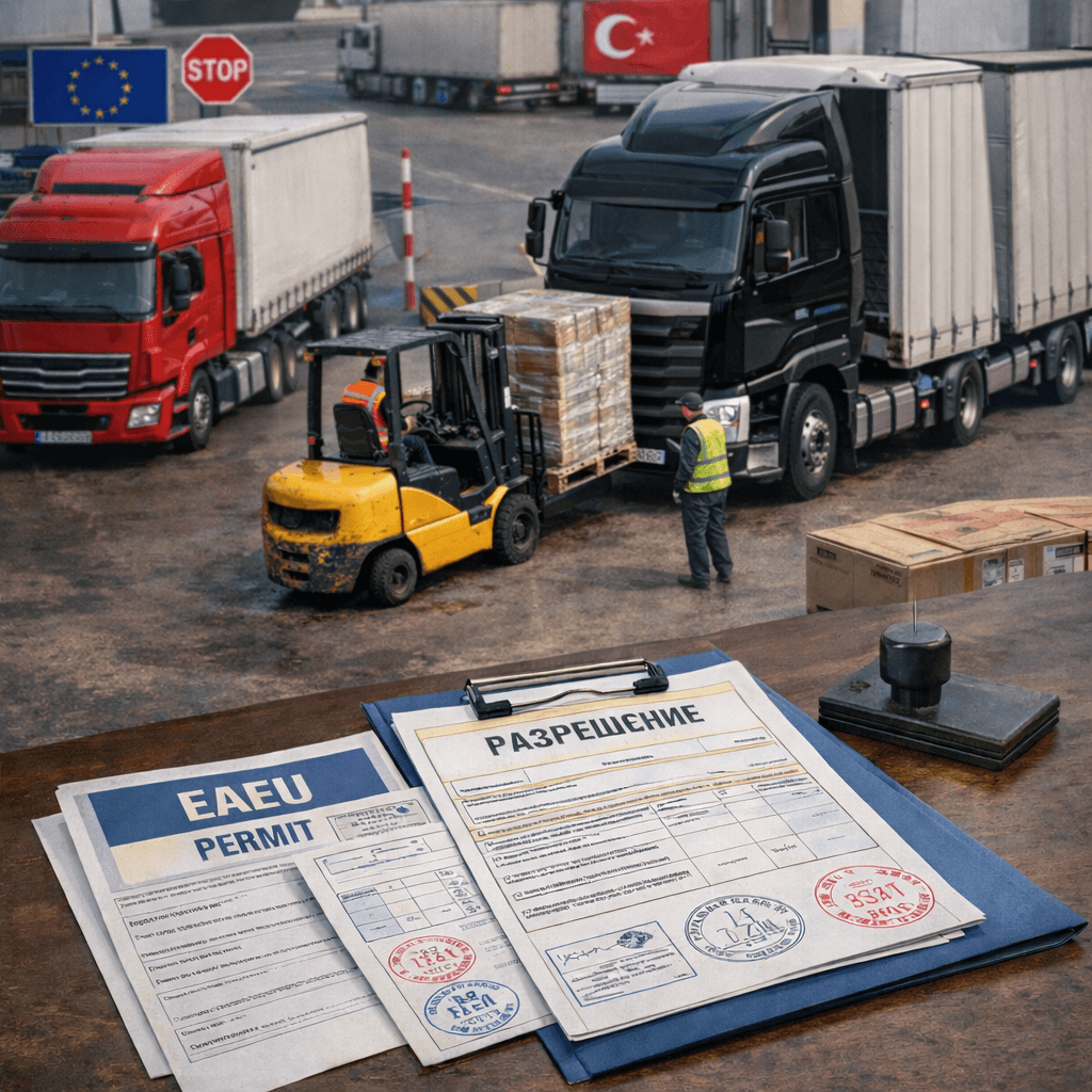 Международные автоперевозки через Казахстан